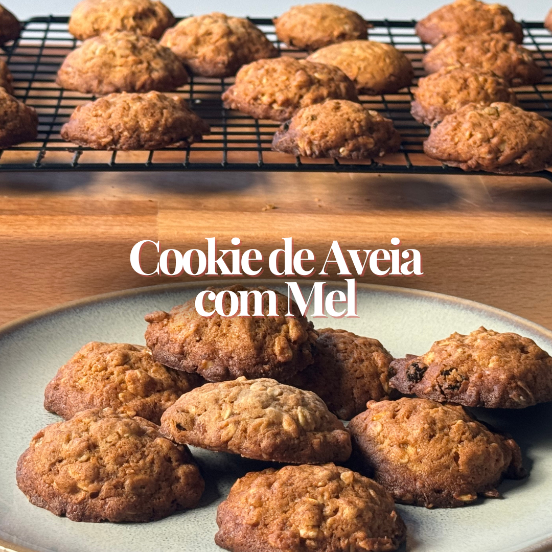 Cookie de Aveia com Mel